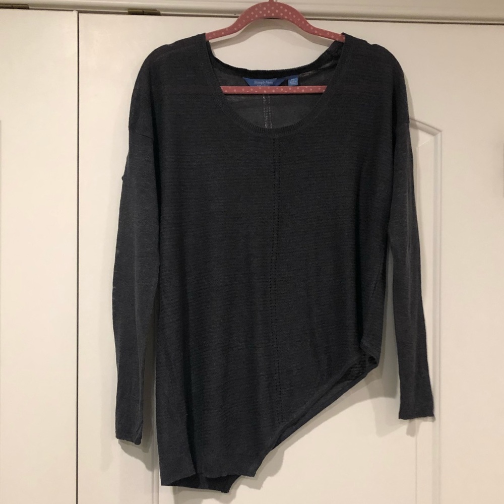 Simply Vera Vera Wang asymmetric tunic